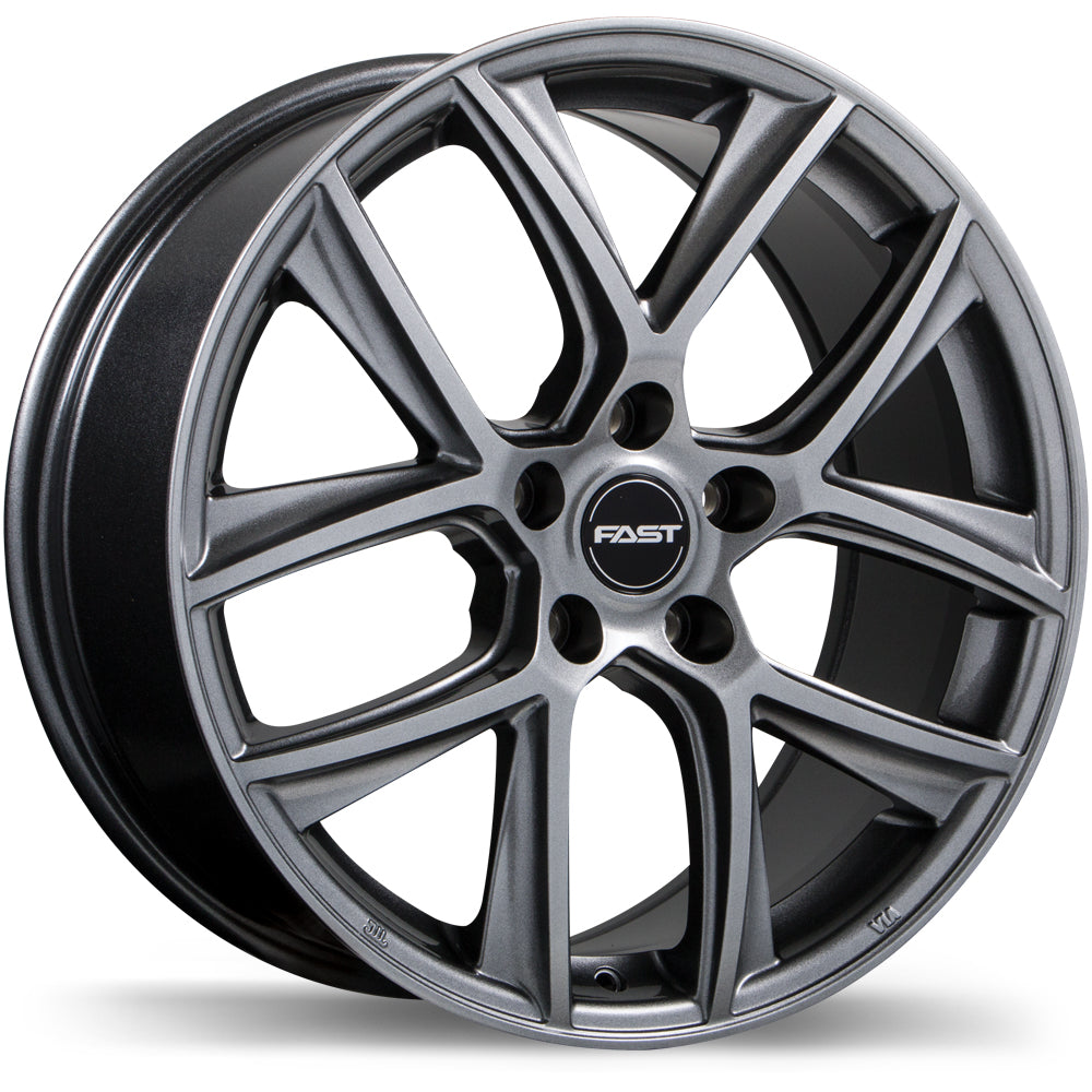 Fast Wheels Tactic Titanium 16x6.5 5x114.3  et45 67.1 F220U-1665-65TN+45F671