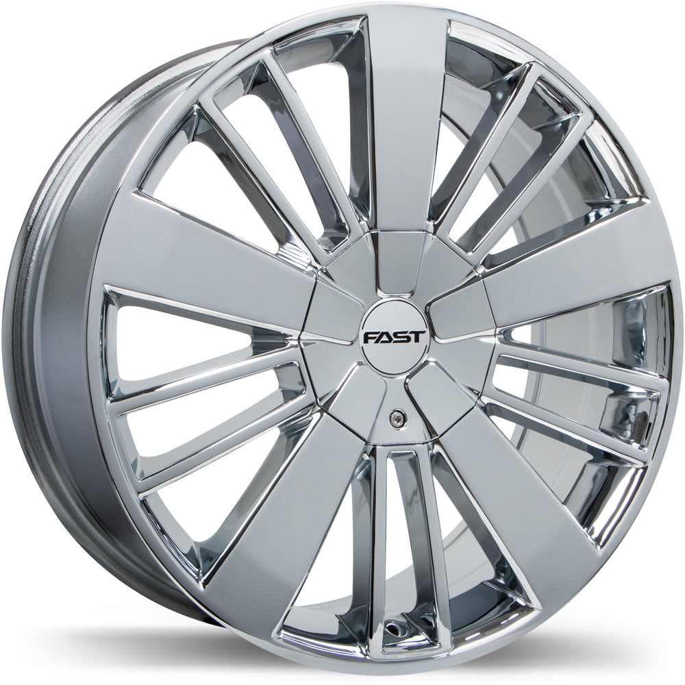 Fast Wheels Entourage Chrome 18x8.0 6x120 / 132  et40 78.1 F243-1880-92CN+40C781