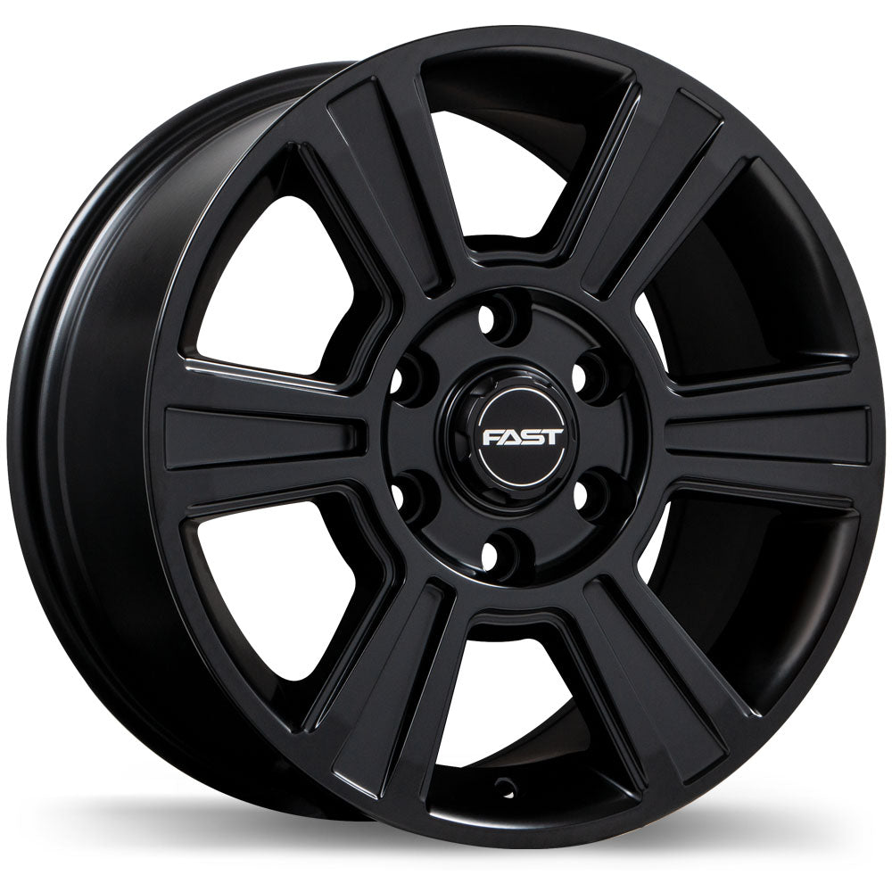 Fast Wheels Tera Satin Black 16x7.5 6x130  et45 84.1 F255-1675-96BT+45R841