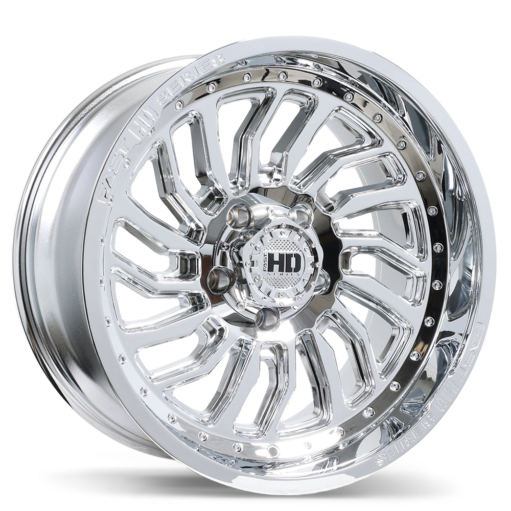 Fast HD D-STRUCT Chrome 20x10.0 5x139.7  et-15 77.8 F267-2000-85CN-15C778