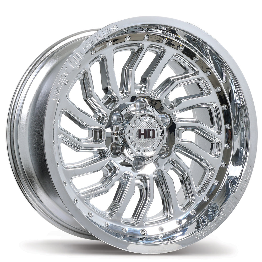 Fast HD D-STRUCT Chrome 20x10.0 6x139.7  et-15 78 F267-2000-83CN-15C780