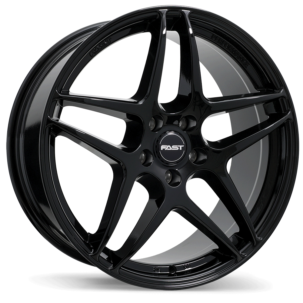 Fast Wheels Boost Gloss Black 18x8.0 5x114.3  et45 72.6 F274-1880-65BN+45C726