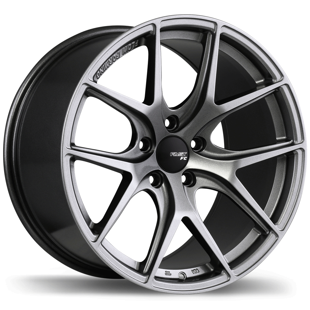 Fast Wheels FC04 Titanium 19x9.5 5x114.3  et35 72.6 FC04-1995-65TN+35E726