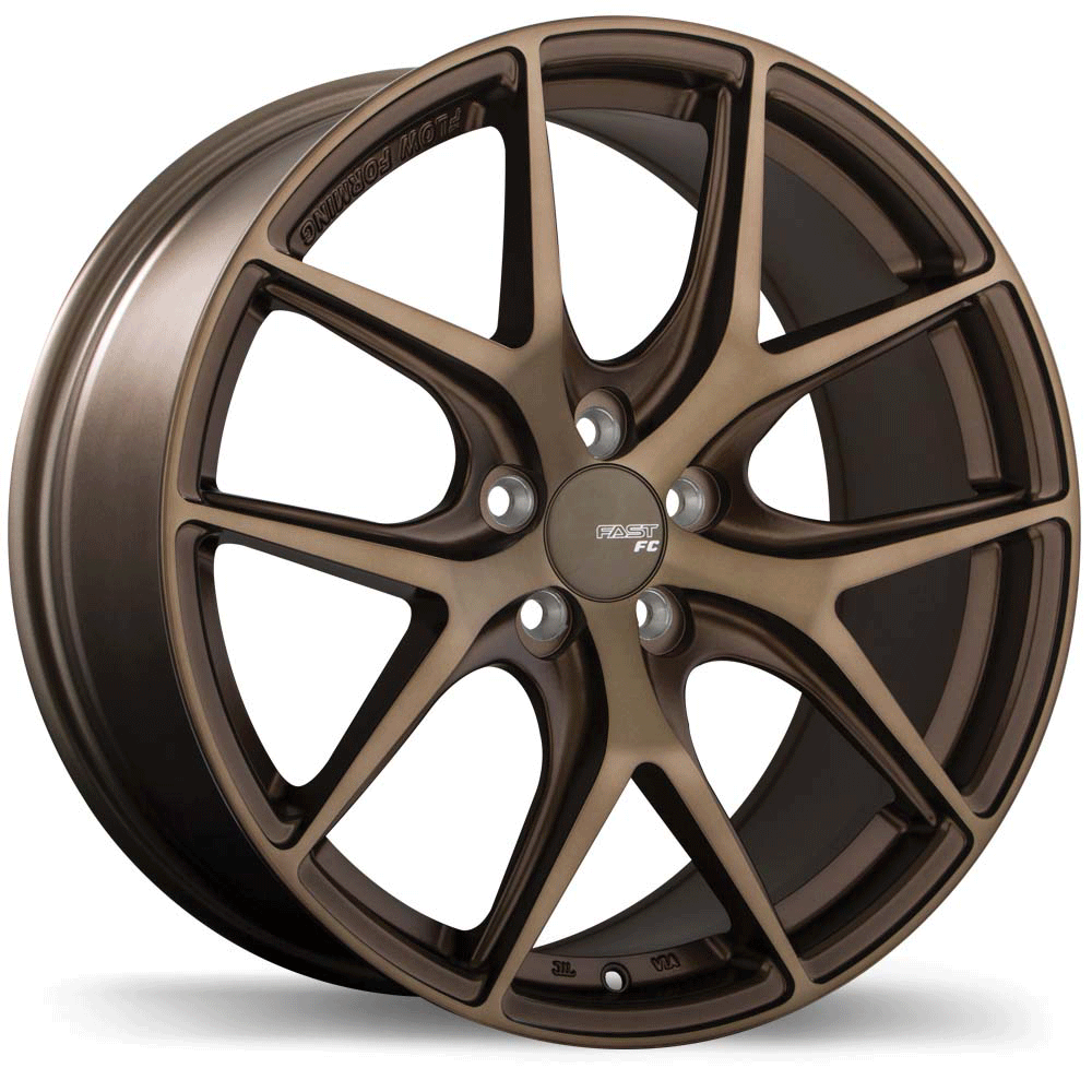 Fast Wheels FC04 Matte Bronze 18x8.0 5x115  et40 72.6 FC04A-1880-90ZM+40C726