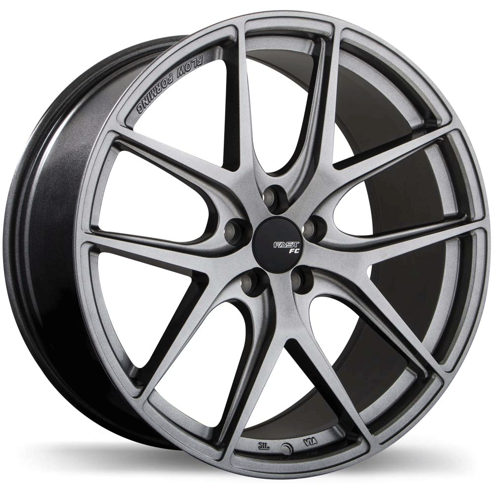 Fast Wheels FC04 Titanium 20x9.5 5x100  et35 72.6 FC04A-2095-80TN+35C726
