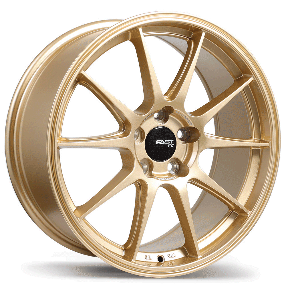 Fast Wheels FC08 Gold 18x8.0 5x110  et40 72.6 FC08A-1880-52DN+40C726