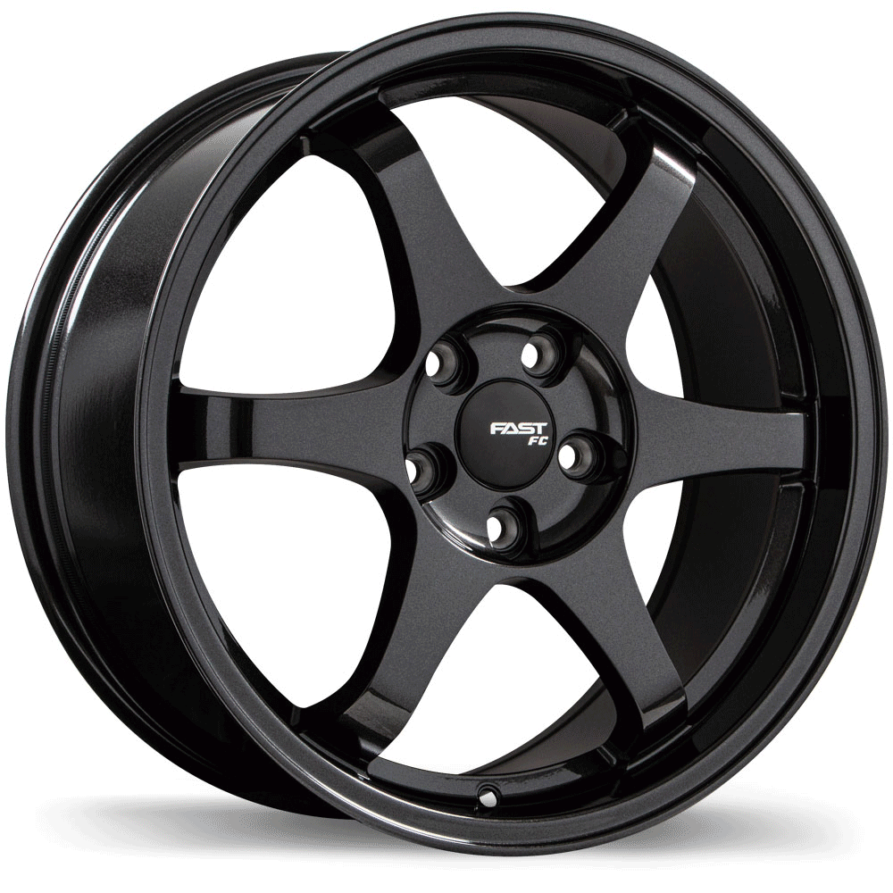 Fast Wheels FC09 Metallic Gunmetal 18x8.0 5x100  et35 72.6 FC09A-1880-80ME+35C726