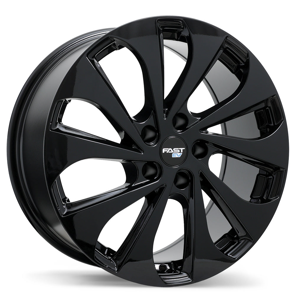 Fast Wheels EV05 Gloss Black 18x7.5 5x114.3  et35 66.1 FE05-1875-65BN+35C661