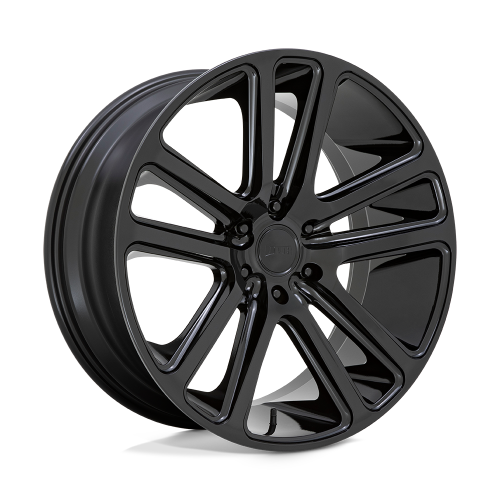 DUB 1PC S256 FLEX GLOSS BLACK 24X10 6x139.7 et30 78.1