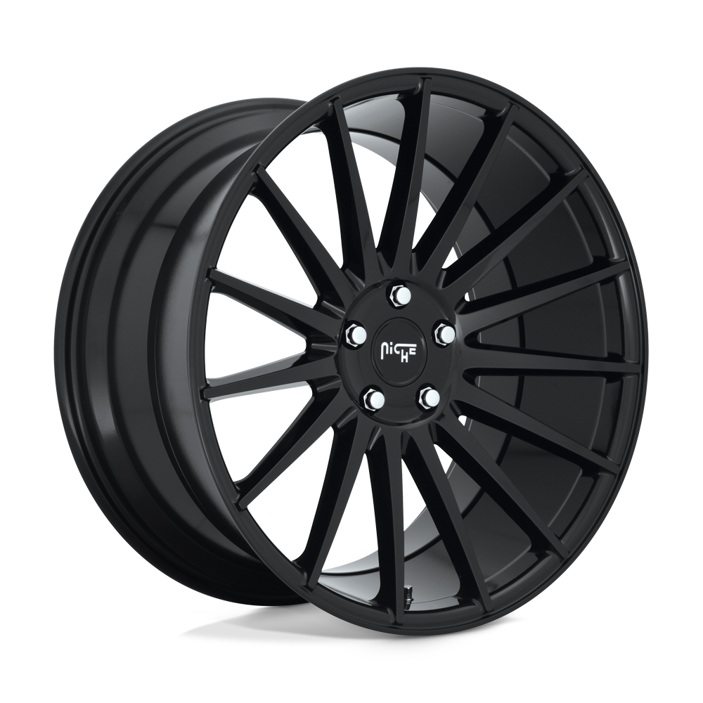 Niche 1PC M214 FORM GLOSS BLACK 20X10 5x112 et40 66.56