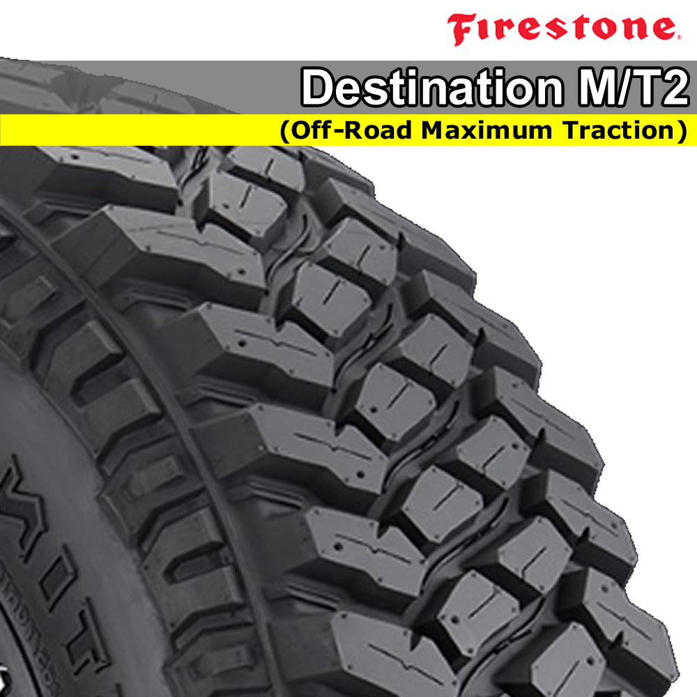 Firestone DESTINATION M/T2 (Studdable) LT265/75R16 123Q E 245604