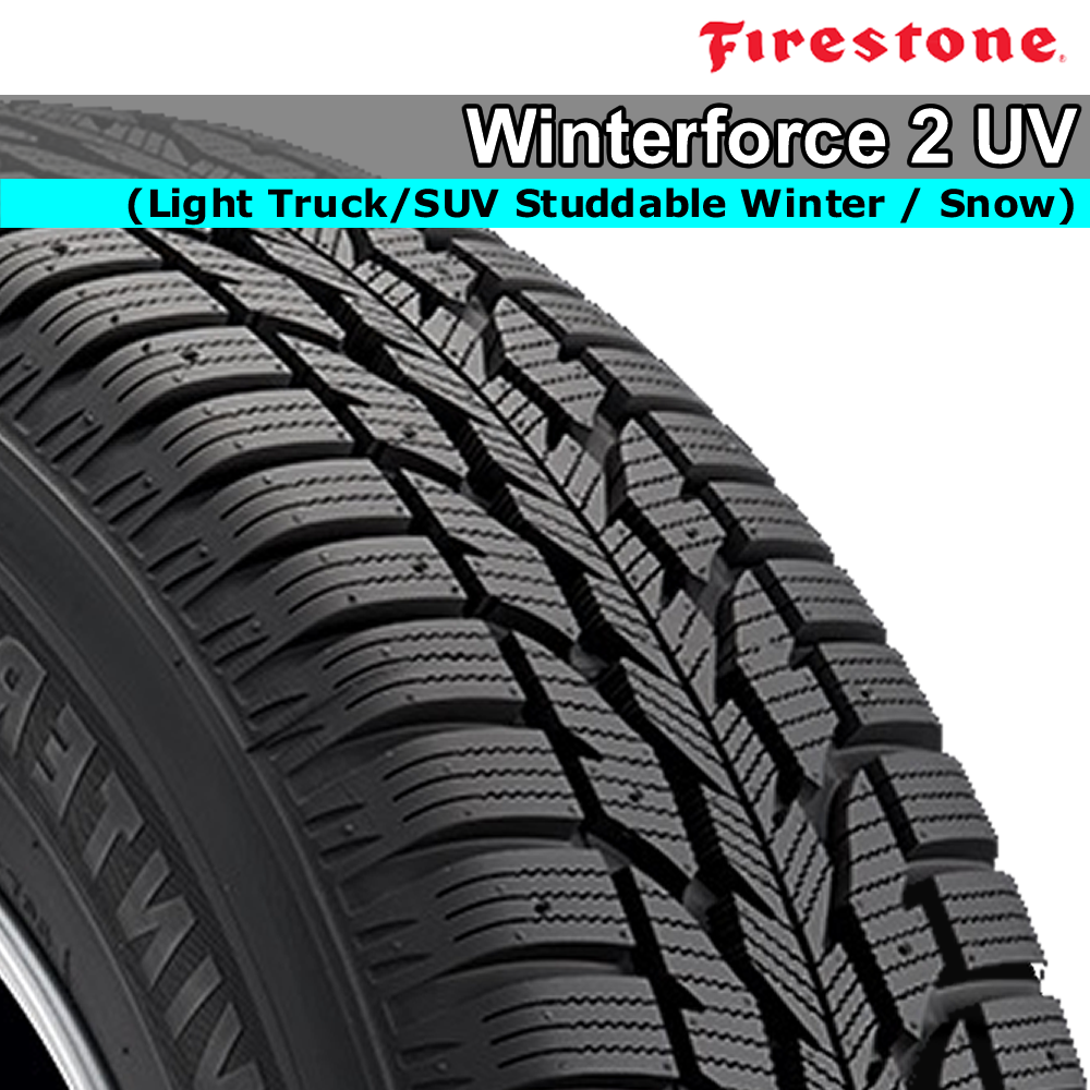 Firestone WINTERFORCE 2 UV 265/70R16 112S 148317