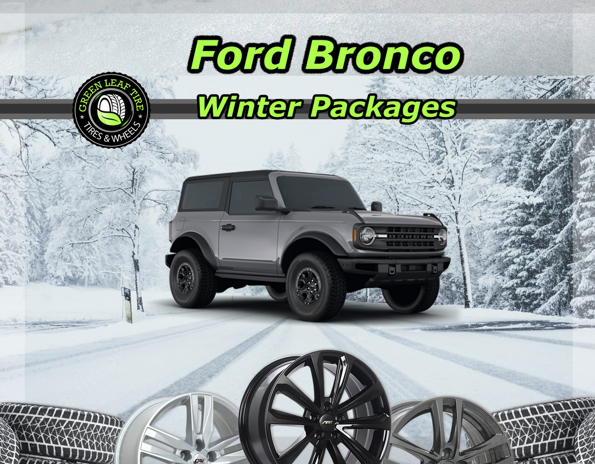 Ford Bronco Sport Winter Tire Package,  17" Alloy + 265/70R17 Antares Grip 20