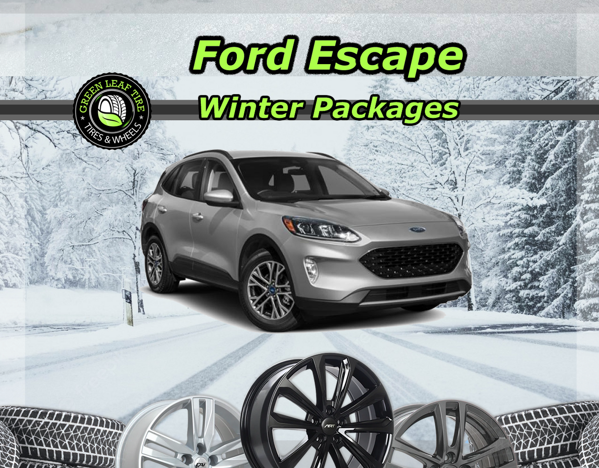 Ford Escape Winter Tire Package, 17" Steel + 225/65R17 Antares Grip 20