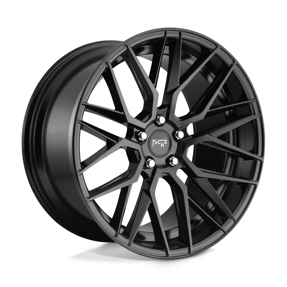 Niche 1PC M190 GAMMA MATTE BLACK 20X9 5x112 et38 66.56
