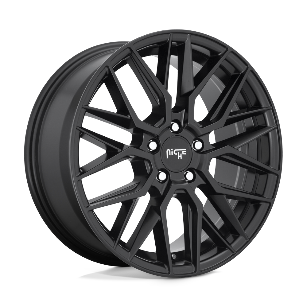 Niche 1PC M190 GAMMA MATTE BLACK 18X8 5x112 et42 66.56