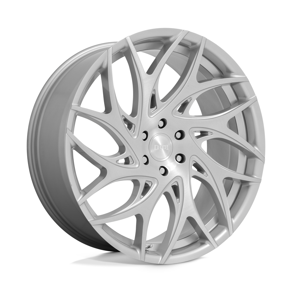 DUB 1PC S261 G.O.A.T. SILVER BRUSHED FACE 26X10 5x139.7 et25 78.1