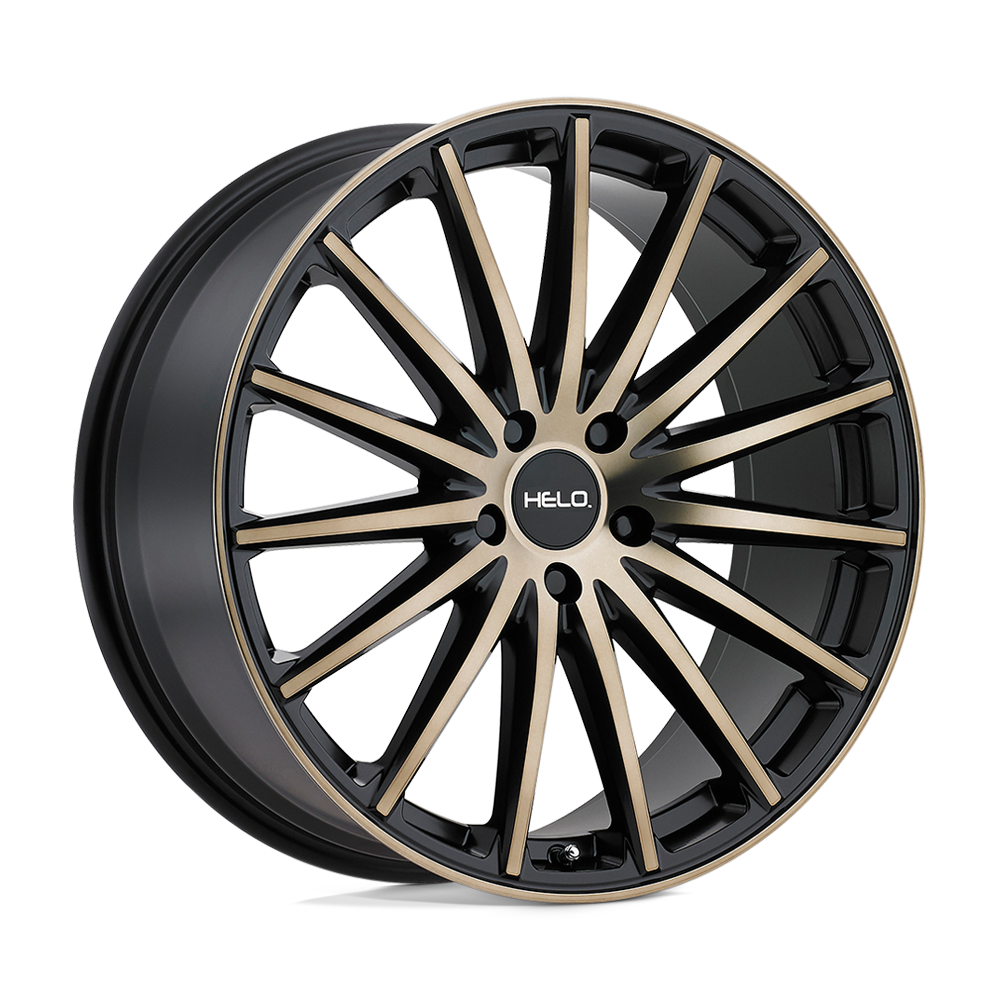 Helo HE894 SATIN BLACK W/ DARK TINT CLEAR COAT 20X8.5 5x120 et38 74.1