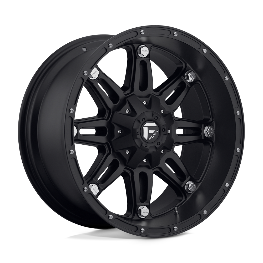 Fuel 1PC D531 HOSTAGE MATTE BLACK 20X10 6x135/6x139.7 et-18 106.1