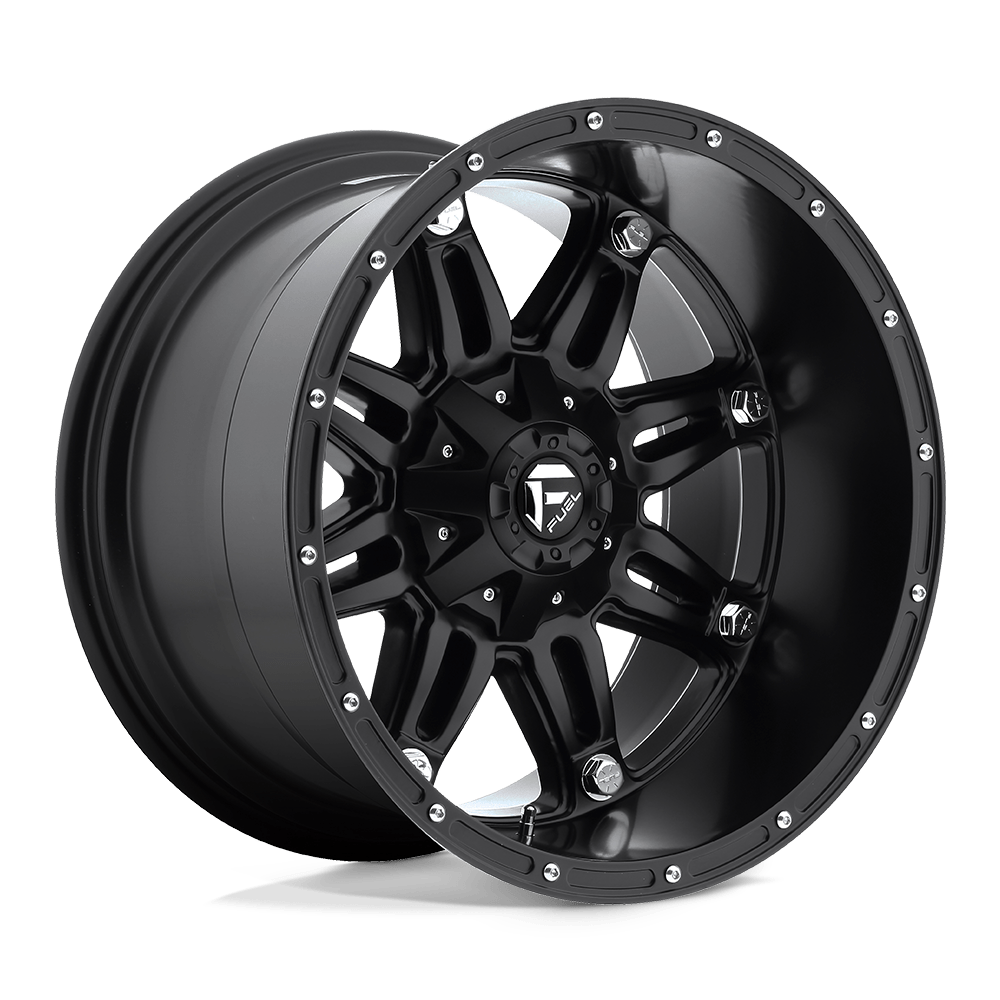 Fuel 1PC D531 HOSTAGE MATTE BLACK 20X12 6x135/6x139.7 et-45 106.1
