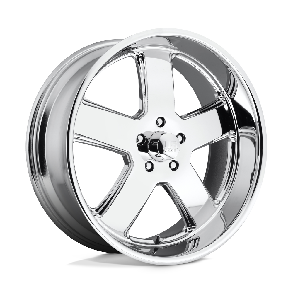 US Mag 1PC U116 HUSTLER CHROME PLATED 22X11 5x127 et18 78.1