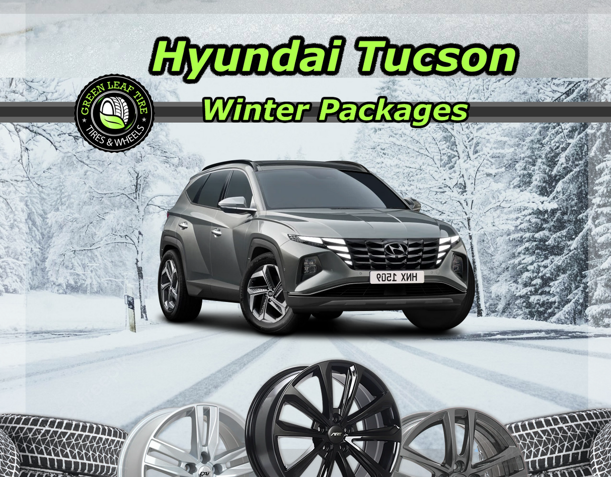 Hyundai Tucson Winter Tire Package, 17" Steel + 235/65R17 Antares Grip 20