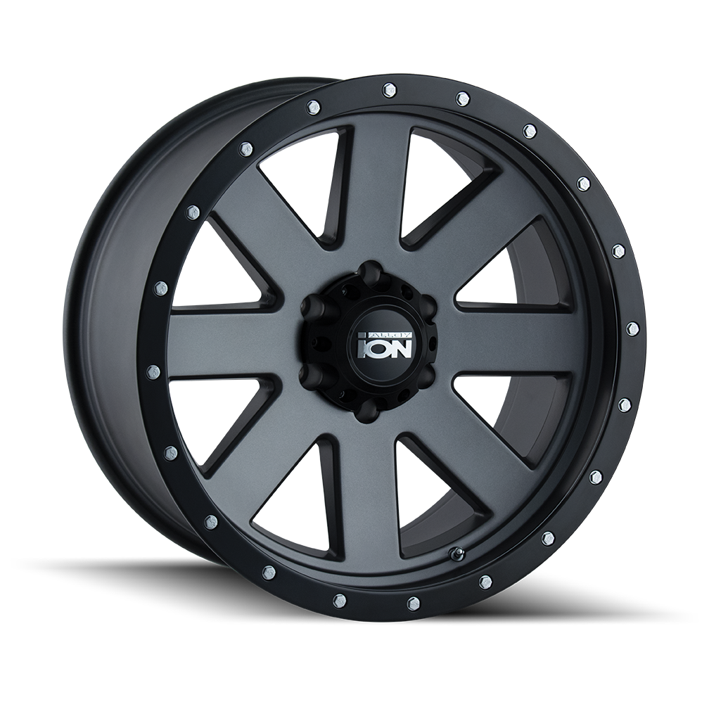 ION 134 MATTE GUNMETAL 20x10.0 6x139.7 et-19 106