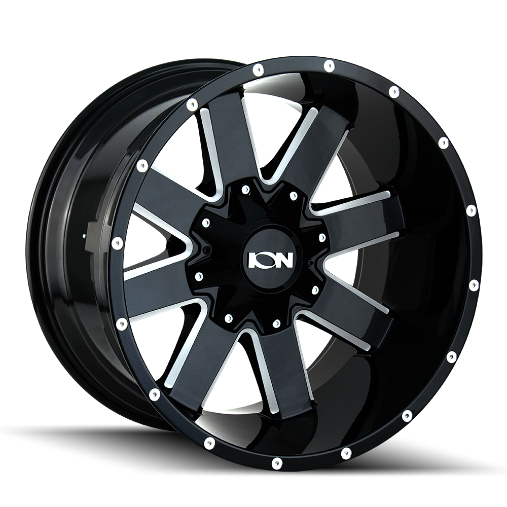 ION 141 GLOSS BLACK MILLED 18x9.0 5x150/5x139.7 et18 110