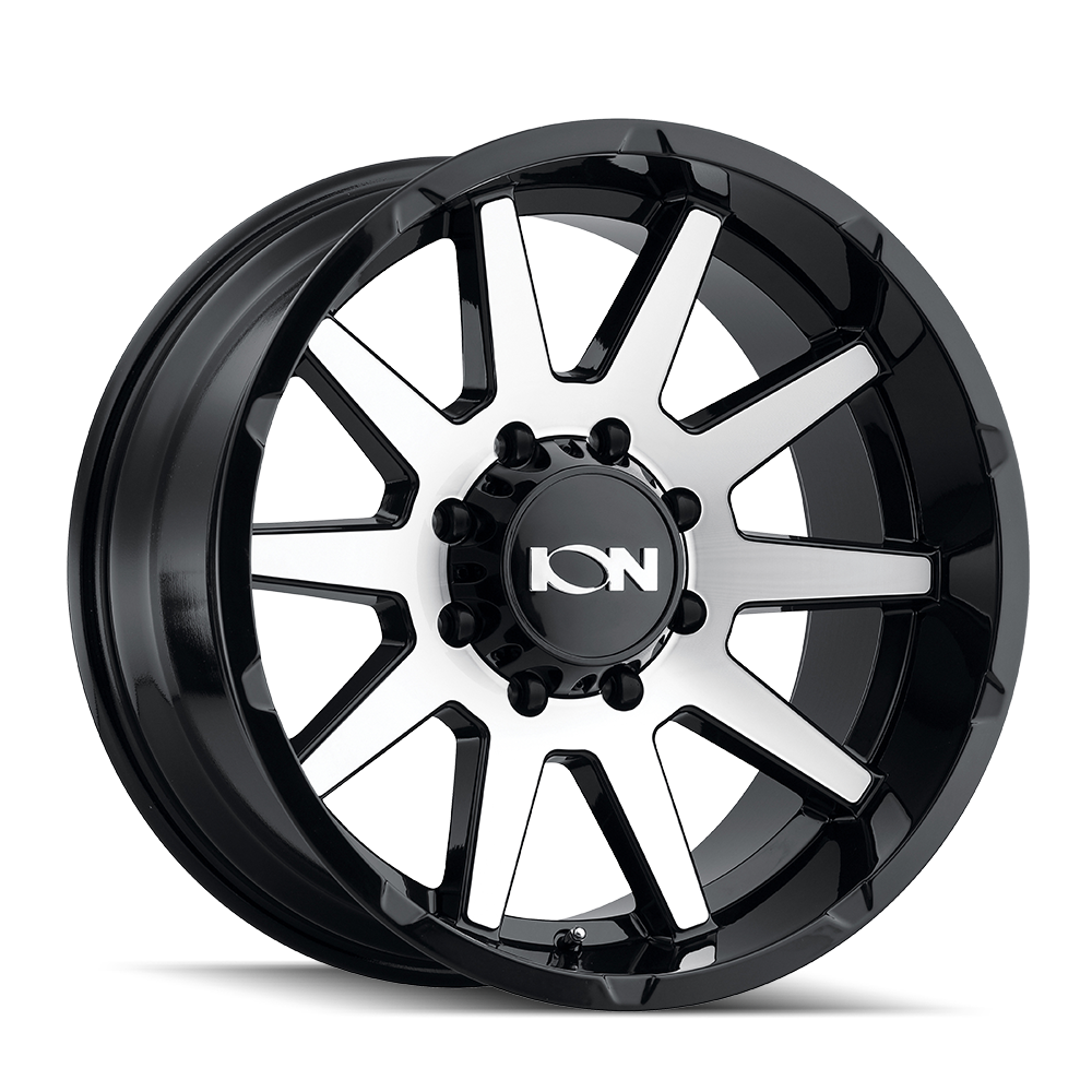 ION 143 GLOSS BLACK MACHINED 17x9.0 6x139.7 et-12 106