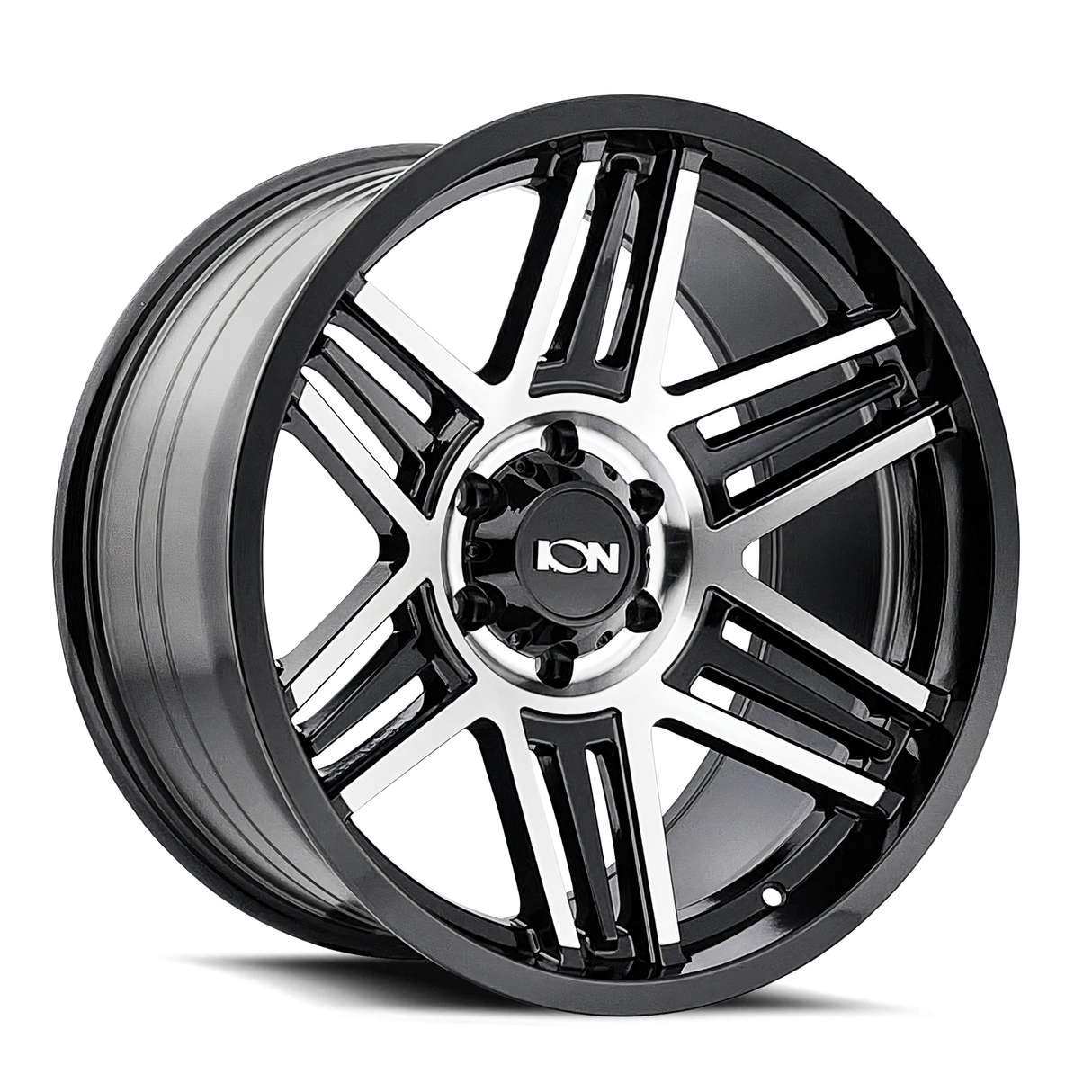 ION 147 GLOSS BLACK MACHINED 17x9.0 6x139.7 et0 106