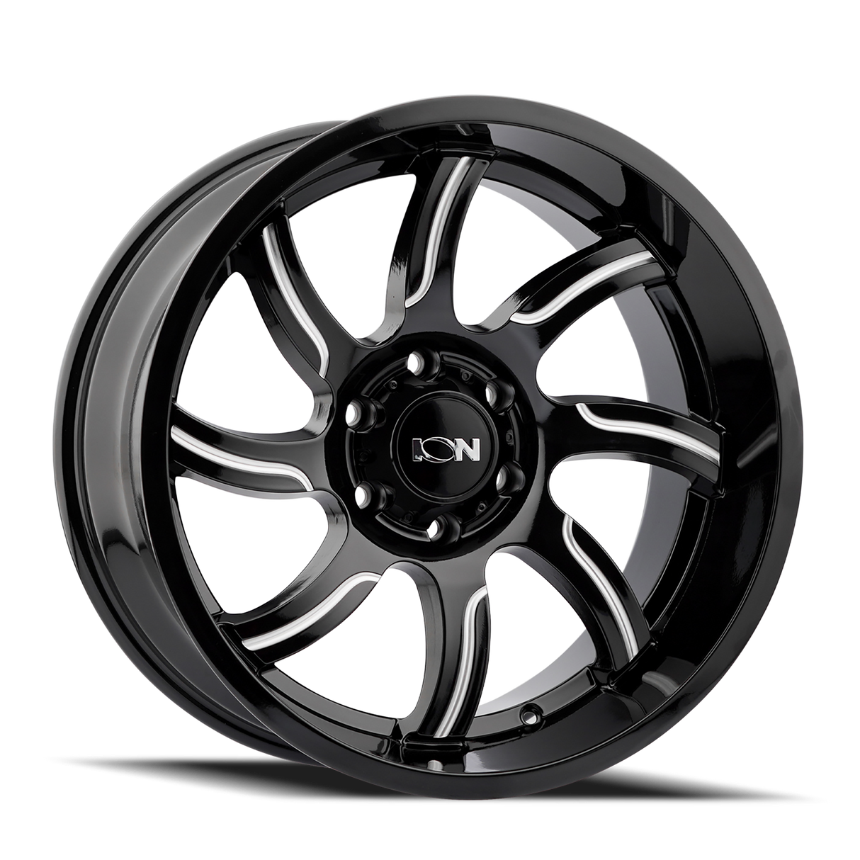 ION 151 GLOSS BLACK MILLED 20x9.0 8x165.1 et18 125.2