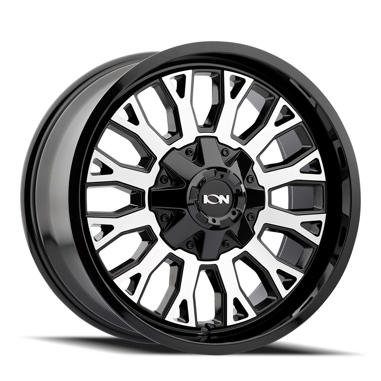 ION 152 GLOSS BLACK MACHINED 20x9.0 8x180 et0 124.1