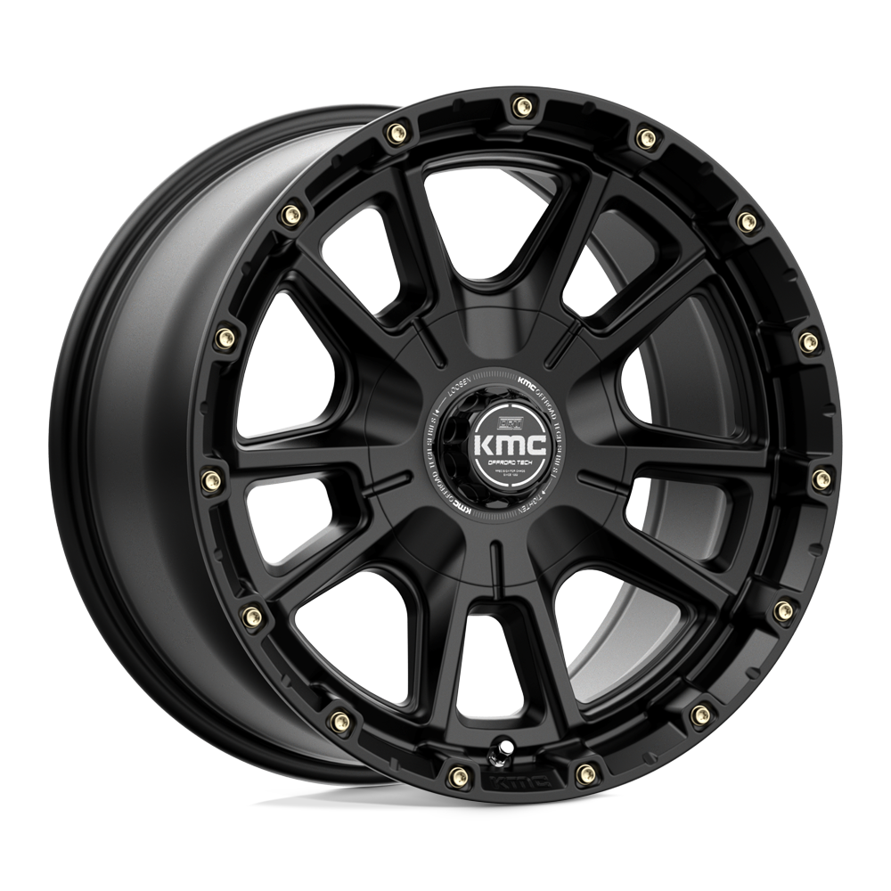 KMC KM100 SYNC SATIN BLACK 17X9 6x114.3/6x139.7 et18 78.1