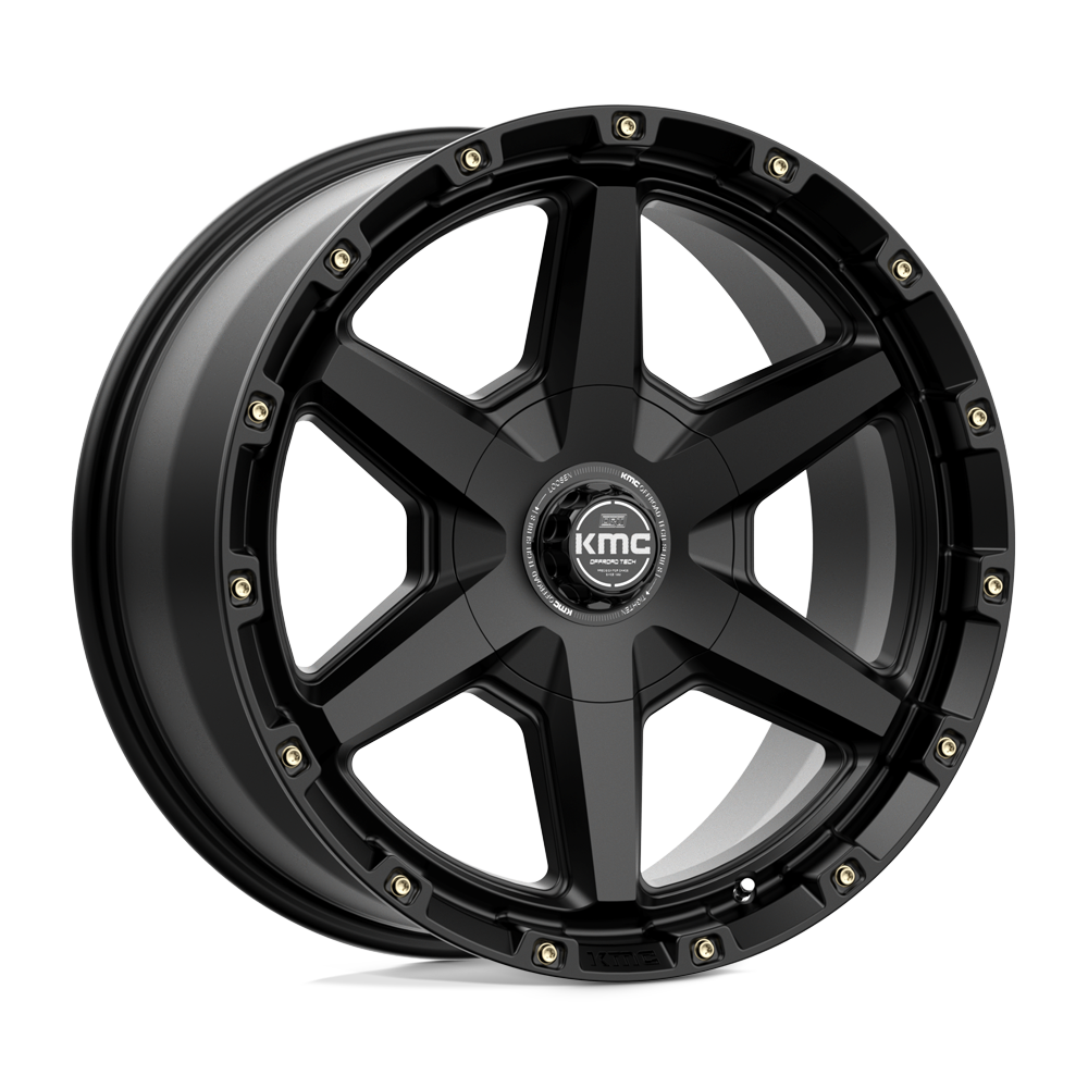 KMC KM101 TEMPO SATIN BLACK 20X9 6x114.3/6x139.7 et18 78.1