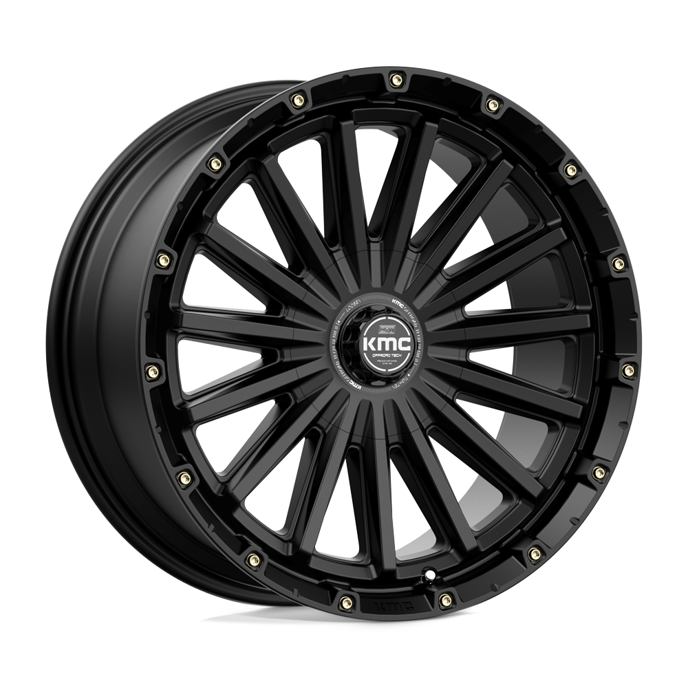 KMC KM102 SIGNAL SATIN BLACK 20X9 6x114.3/6x139.7 et18 78.1