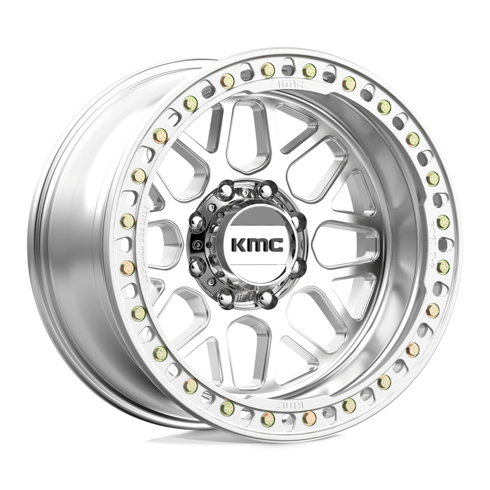KMC KM235 GRENADE CRAWL BEADLOCK MACHINED 20X10 8x170 et-48 125.1