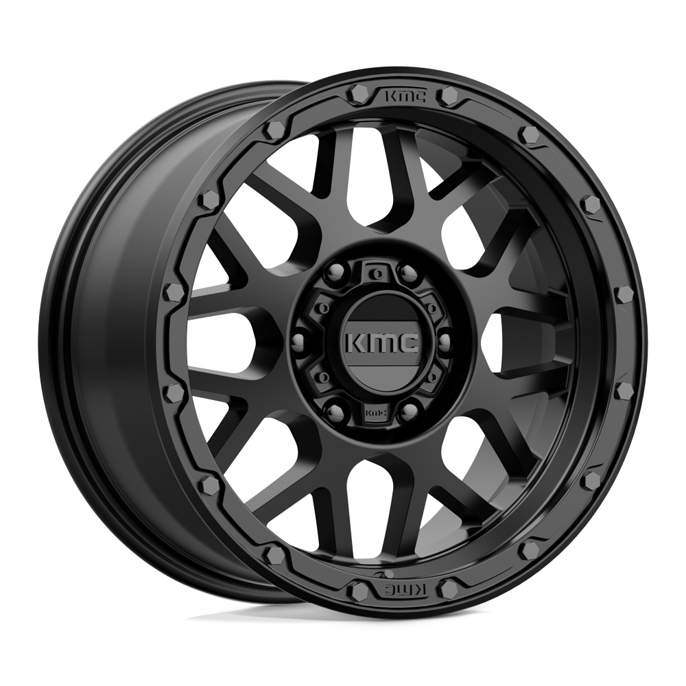 KMC KM535 GRENADE OFF-ROAD MATTE BLACK 17X9 6x120 et18 66.9