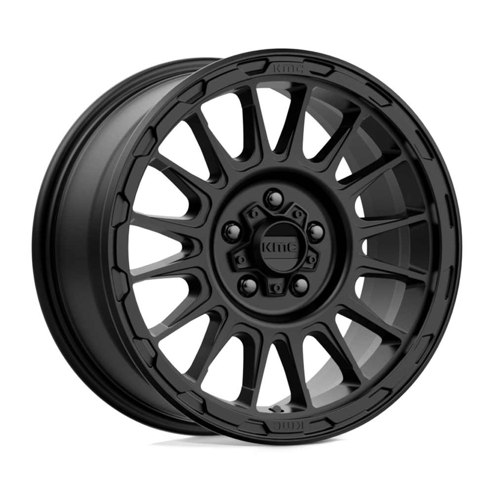 KMC KM542 IMPACT SATIN BLACK 17X8 5x127 et35 71.5