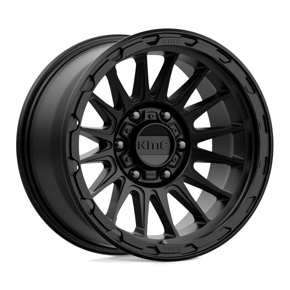 KMC KM542 IMPACT SATIN BLACK 17X9 6x139.7 et-12 106.1