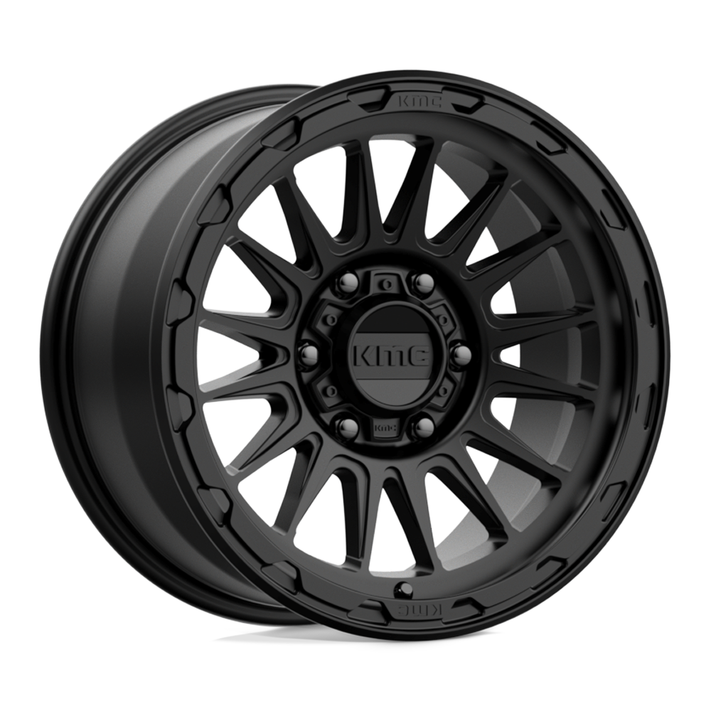 KMC KM542 IMPACT SATIN BLACK 17X9 6x139.7 et18 106.1