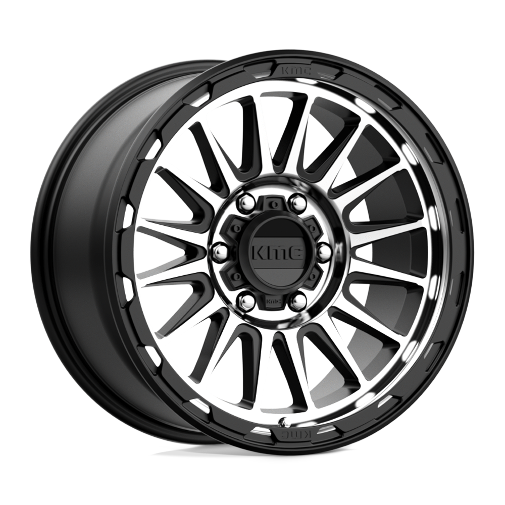KMC KM542 IMPACT SATIN BLACK MACHINED 18X9 6x114.3 et18 66.06