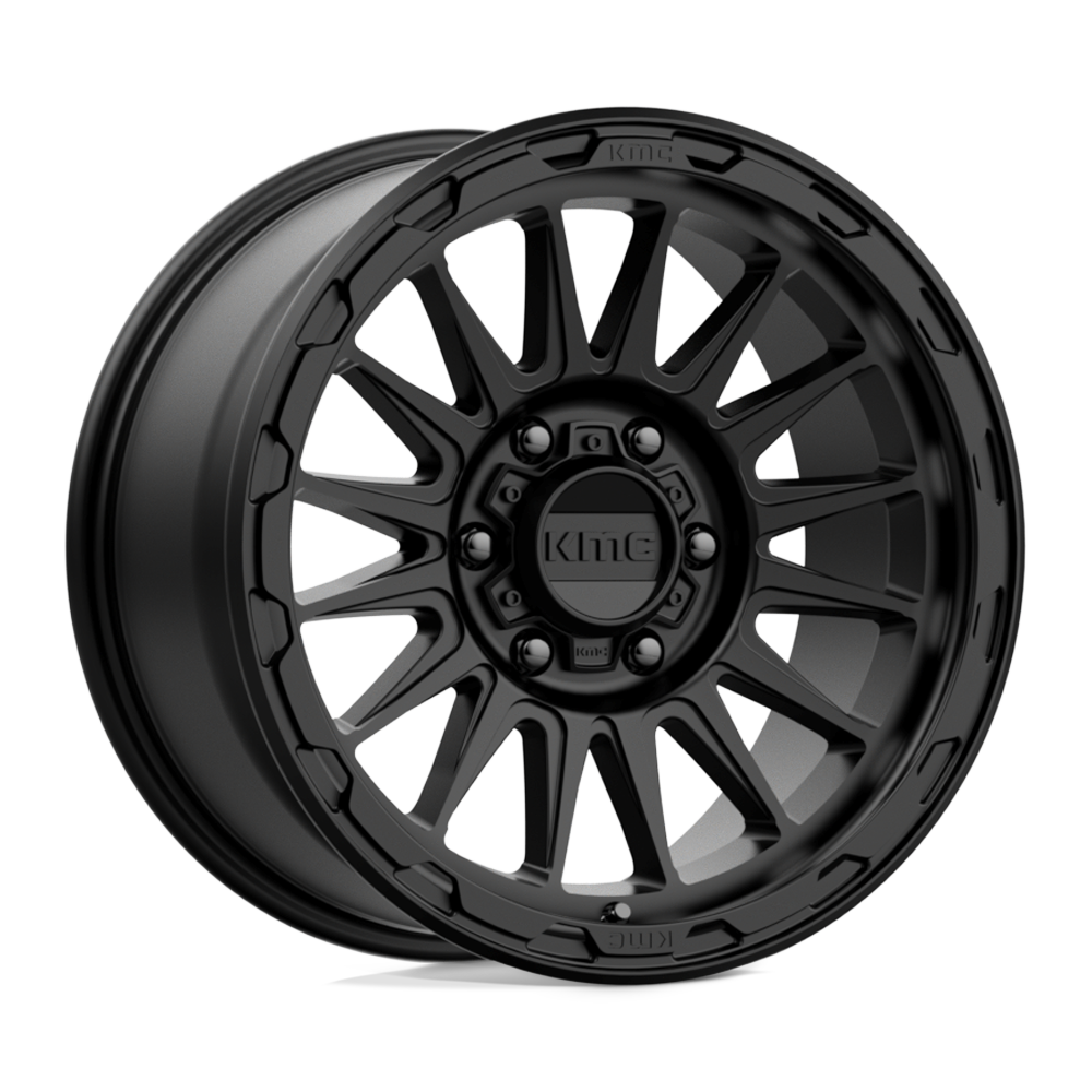 KMC KM542 IMPACT SATIN BLACK 18X9 6x139.7 et18 106.1