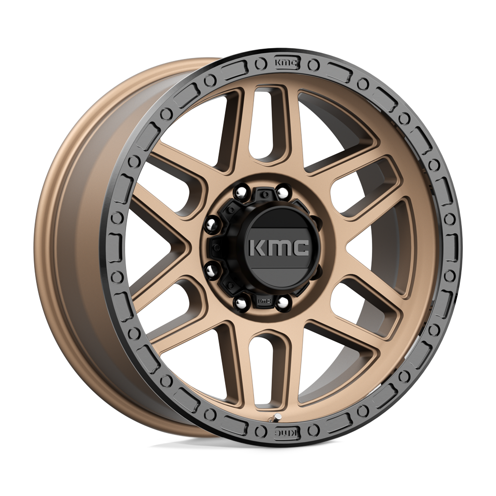 KMC KM544 MESA MATTE BRONZE W/ BLACK LIP 20X9 8x170 et0 125.1