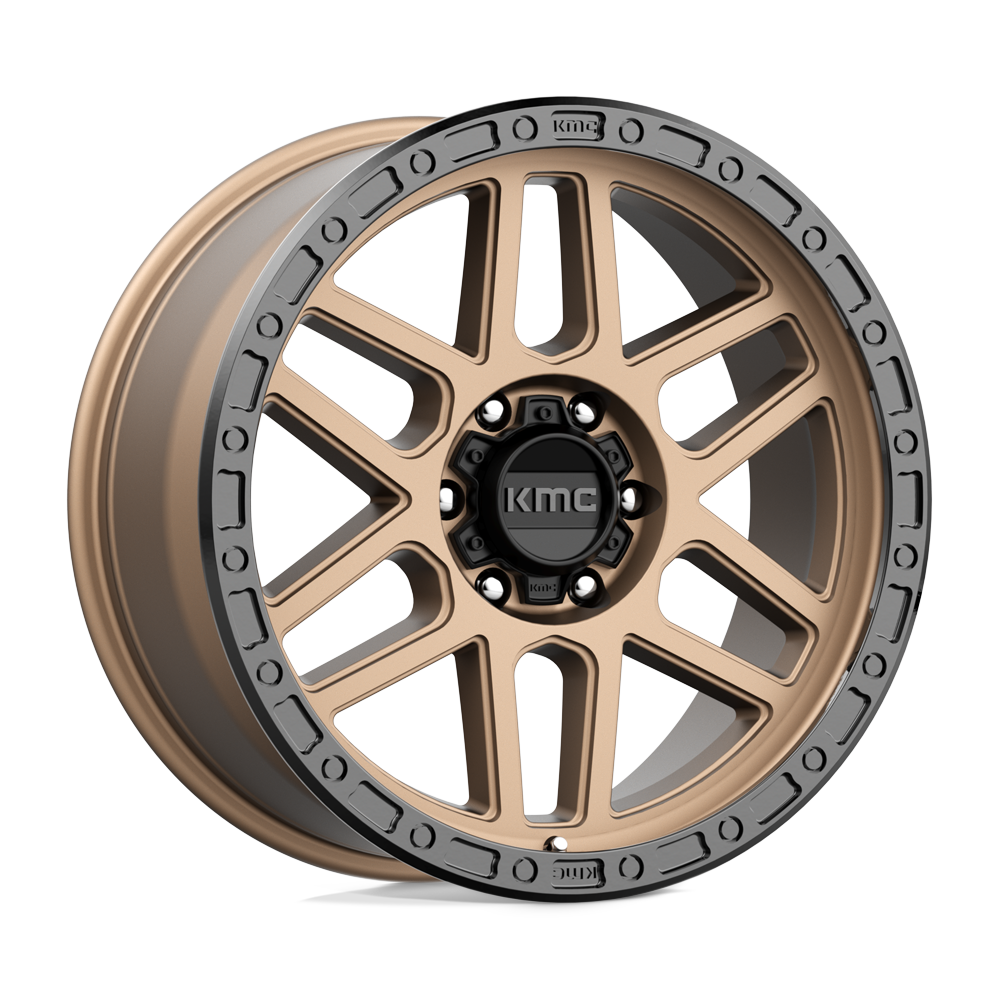 KMC KM544 MESA MATTE BRONZE W/ BLACK LIP 17X9 6x114.3 et18 66.06