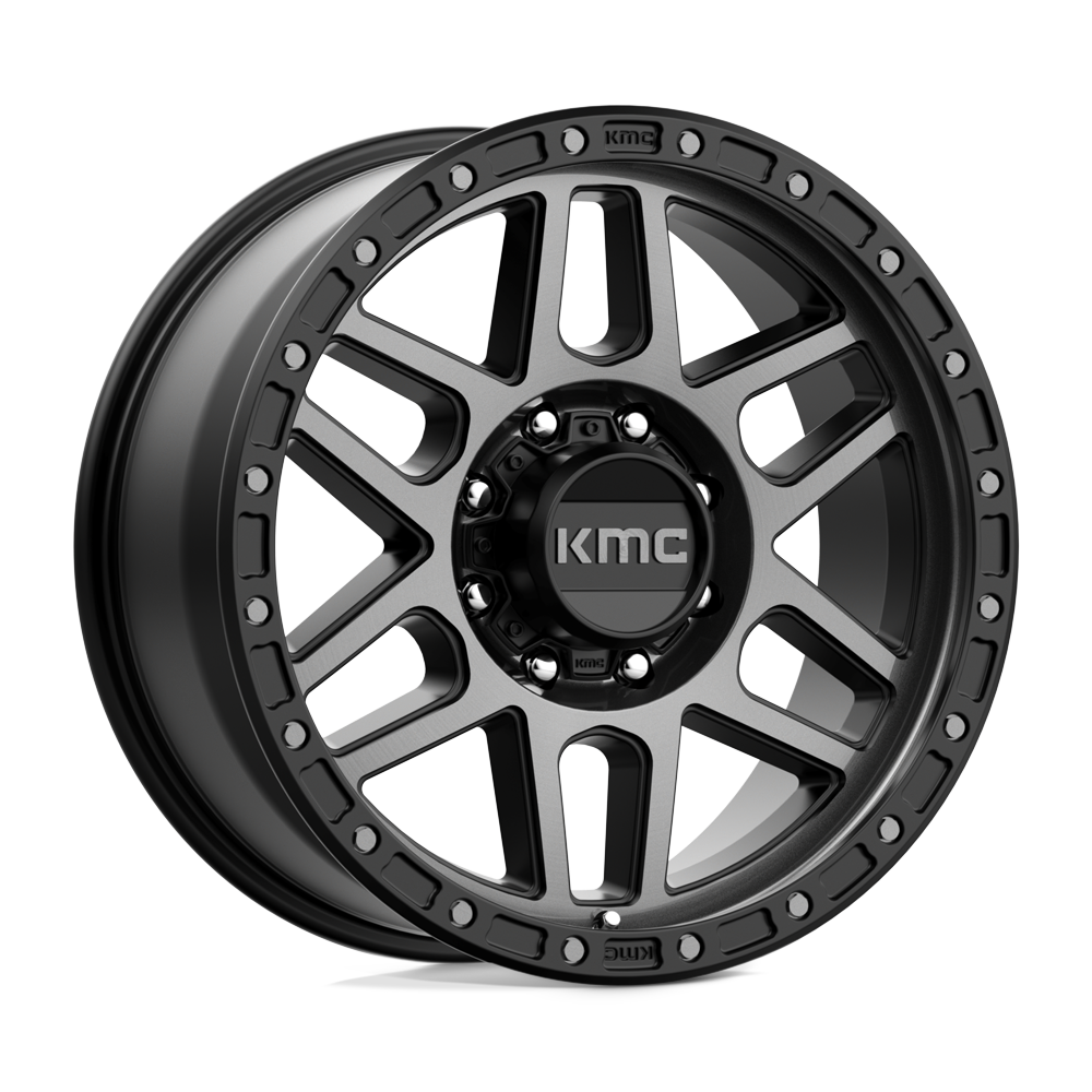 KMC KM544 MESA SATIN BLACK W/ GRAY TINT 20X9 8x170 et0 125.1