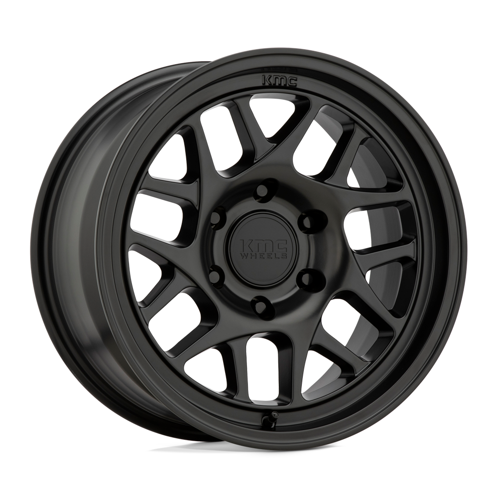 KMC KM717 BULLY OL SATIN BLACK 16X8 5x127 et0 71.5