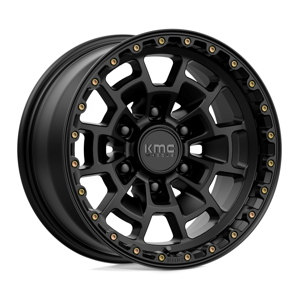KMC KM718 SUMMIT SATIN BLACK 16X8 6x139.7 et0 106.1