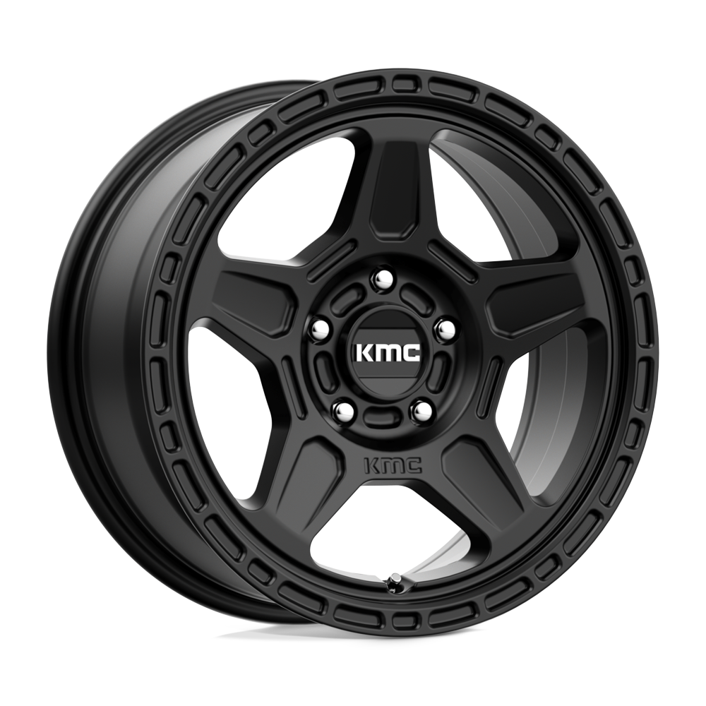 KMC KM721 ALPINE SATIN BLACK 16X7 5x114.3 et15 72.56