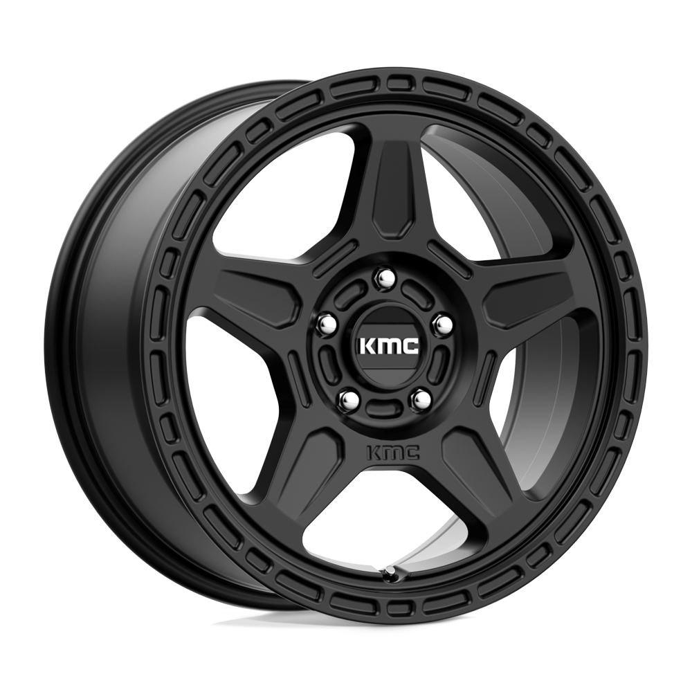 KMC KM721 ALPINE SATIN BLACK 17X8 5x112 et38 66.56