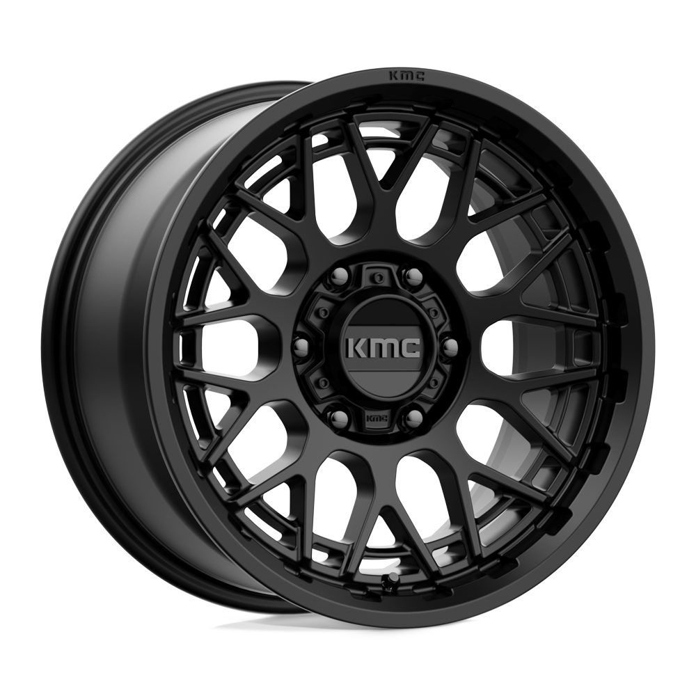 KMC KM722 TECHNIC SATIN BLACK 17X8.5 6x120 et18 66.9